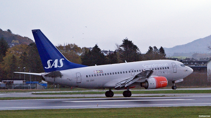 SAS Boeing 737  (foto: ©otoerres)