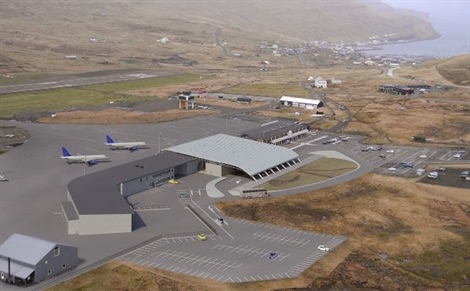 Vagar Airports new terminal was opened in 2014 (fae.fo)