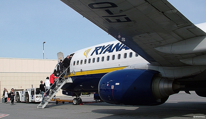 Ryanair startet sine flyvninger på Haugesund lufthavn Karmøy i 2003 (arkivbilde: ©otoerres)